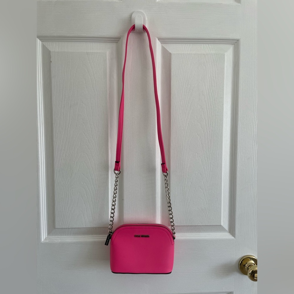 Pink crossbody bag